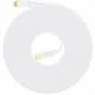 Shanze SAMZHE CAT-710A seven CAT7 flat cable galvanized shielded twisted pair network cable computer network jumper 7 category finished cable white 10 meters