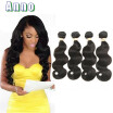 7a Unprocessed Virgin Hair Body Wave 4 Bundle Deals Brazilian Virgin Hair Body Wave Human Hair Weave Brazilian Hair Weave Bundles