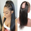 New Product Brazilian Virgin Hair 360 Lace Frontal Straight With Baby Hair Lace Frontal Closure Lace Front Ponytail Presell