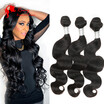 3 Bundle Mixed Length Mongolian Body Wave Hair Extensions Natural Color Thick Soft Weave 7A 100 Unprocessed Virgin Human Hair