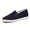 Cloth cloth old yuan Beijing shoes men&39s shoes hand at the end of Meloida shoes men&39s breathable feet patch lazy casual shoes square mouth YW3 38 yards