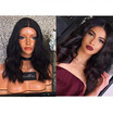 Glueless Short Bob Full Lace Human Hair Wigs For Black Women 150 Density Brazilian Virgin Wavy Bob Lace Front Human Hair Wigs