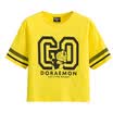 Semir T-shirt short-sleeved T-shirt female summer cartoon half-sleeved loose cotton couple models 12216000131 orange red S
