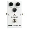 Nux AD-3 analog delay delay monolithic effect silver white