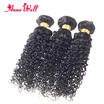 Malaysian Kinky Curly Virgin Hair Kinky Curly Weave 3 Bundles Unprocessed Human Hair Extensions Natural Black Color 1B Can Be Dyed
