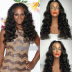 130 Density Brazilian Body Wavy Lace Front Wigs Glueless Lace Front Human Hair Wig with Baby Hair