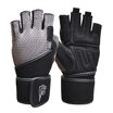 Snail WONNY JS-053 fitness gloves men&women equipment gloves half finger belt wrist gray XL