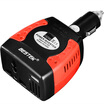 Bestek 150W Power Inverter Car Outlet Converter Peak 360W With 31A Dual USB Charging Ports 12V DC to AC Car Converter Adapter