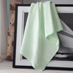 LENCIER LENCIER bath towel home textile five-star hotel cotton combed thickened bath towel cotton soft water bath towel tender spring green 500g 140 70cm