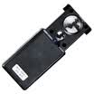 Paulone handheld high-grade reading 138mm large lens magnifying glass handheld 3LED lamp magnifying glass reading double lens magnifying glass 9986E
