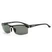 Kathman Man CAXMAN sunglasses male aluminum magnesium polarized glasses waterproof&anti-oil movement driving mirror tide male sunglasses black box green