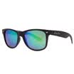 Love LianSan color film sunglasses men&women with the same color Korean sunglasses couple fashion retro box sunglasses 2140 black box green water