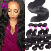 Peruvian Body Wave 4 Bundles Unprocessed Virgin Peruvian Hair Body Wave Long Lasting Human Hair Body Wave Weave 4pcs Free Shipping