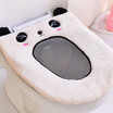 Jingdong Supermarket FOOJO wealthy cute cartoon toilet cushion toilet sets sweat sweat sitting fence frog