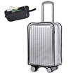 Jingdong Supermarket Green Reed Trolley Case Protective Case Transparent Dust Cover Thickening 26 &quot