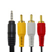 Chongbo Cinyobo CYB-AV-1001 35 to 3 Lotus Video Line A three TV set-top box TV composite audio&video cable for millet box line music as