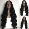 Hot 9A Best Peruvian Virgin Full Lace Human Hair Wigs 180 Density Body Wave Human Hair Wigs Glueless Lace Front Wigs Black Women
