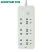 Hong Yan HONYAR ZDK401-18 upgrade new structure 4 18 m socket child protection door total control switch light plug inserted line board wiring board drag line board