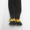 100 beads Undetectable Dyeable Natural Color 100 Indian Virgin Human Hair Brown Micro Nano Ring Hair Extensions