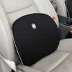 GiGi car waist waist pillow G-1608 space memory cotton car office with scallops cushions waist cushions black