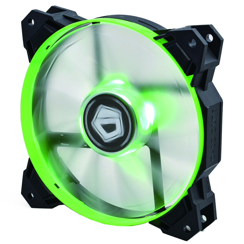 ID-COOLING SF-12025G Center light-emitting unit fan 12cm temperature control shock green light