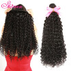 7A Malaysian Kinky Curly Virgin Hair 3 Bundles Afro Kinky Curly Hair Malaysian Virgin Hair Unprocessed Curly Weave Human Hair