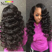 Brazilian Loose Wave Virgin Hair 3 Bundles 7A Wet&Wavy Virgin Brazilian Hair Lose Wave Brazilian Loose Body Curly