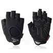 Snail WONNY JS-013 fitness gloves men&women equipment gloves half finger non-slip fitness sports gloves black M