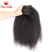 Kinky Straight Hair Weave 4 Bundles Straight Hair 8a Kinky Straight Virgin Peruvian Hair Bundles Italian Yaki Human Hair