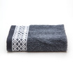 Matt towel home textiles pure cotton plain cut off the soft rice paddle cotton scarf dark gray 33 33cm 43g