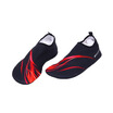 Pancini snorkel shoes diving equipment snorkeling Sambo beach shoes shoes men&women barefoot skin soft shoes non-slip wading supplies Lycra flexible surface flame red XXXL code suitable for 44-45
