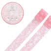 kinbor hand&paper tape 30mm 10m hand count illustrations color stationery tape powder town DTB64032