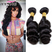 8A Malaysian Virgin Hair Loose Wave YYONG Hair Company Cheap Human Hair Weave 4 BundlesYYONG Hair Products Malaysian Loose Wave