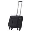 Jingdong Supermarket Surelaptop business computer luggage box universal box landing box wear-resistant trolley case soft box suitcase 17 inches 9705-17 black