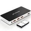 Shanze SAMZHE HV-603W HDMI three into a high-definition switch manual or infrared remote control switch 4K 2K high-definition video sharing display support 3D