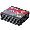 Excellent UHOO 6981 thick garbage bags 80 100cm 50 pack black commercial property