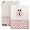 Illustrator Apple iPad2 iPad4 iPad3 Case Case Cartoon Holder All Pack Leather Jacket Series Eiffel Love