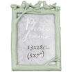 Flower set set frame bird language photo frame wedding photo frame photo studio furnishings creative gift 7 inch vertical section of beans blue