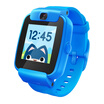 Sogou candy teemo children smart phone watch color GPS positioning anti-lost waterproof color screen camera video dynamic blue