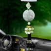 Hua ornaments car pendant jewelry car supplies car ornaments ornaments car ornaments security pens rearview mirror car accessories gourd into&out of peace