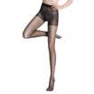 Jingdong supermarket Langsha stockings 6 pairs of anti-mosquito stockings female thin section of the core silk silk feel uplift pantyhose uniforms are black 3 double color 3 double