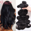 Cheap Wet And Wavy Virgin Brazilian Hair Meches Bresilienne Lots Brazilian Body Wave 4 Bundles 8A Grade Unprocessed Human Hair