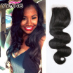 Amazing YYONG Hair Company Brazilian Body Wave Closure 1B 8A Brazilian Lace Closure Cheap Hair Closure 4X4 Unbearable Price