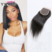 Grade 8A Malaysian Virgin Hair Lace Closure Straight Unprocessed Human Hair Closure Virgin Malaysian Straight Hair Closure
