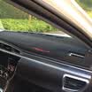 Huajiao Corolla light pad 14-18 Corolla control instrument panel sunscreen insulation dark pad auto accessories modification special black edge