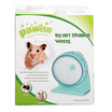 pawise small pet quiet running wheel toy hamster rat rat gold wire bear&other small pet blue green two random delivery S 12cm