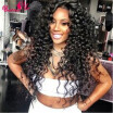 unprocessed 8A Brazilian 3Bundles Deep Wave human hair Weaving virgin Brazilian hair natural color 8"28"