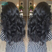 Bohemian Loose Wave Virgin Hair 3 Budles Cheveux Bresilien Angie Queen Real Virgin Hair Bohemian Loose Curly Hair Weave