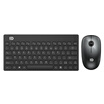 Fidelity 1500 wireless mouse&keyboard office set notebook desktop computer external mini keyboard mute wireless mouse black