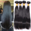 8A Malaysian Virgin Hair Straight Human Hair Extensions 4 Bundles Lot Tissage Malaysian Straight Hair Vendors